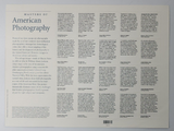 2001 USPS Stamp 20 per Sheet Master of American Photography MMH B9