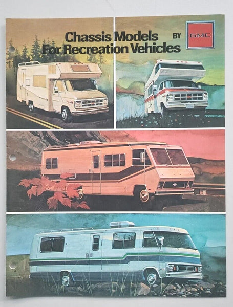 Original 1979 Chassis Models for Recreation Vehicles GMC Sale Brochure CB1