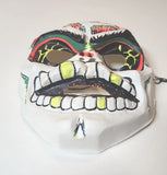 Vintage Ben Cooper Mask Halloween Costume Skeleton 1960s Childs  U224