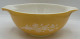 Vintage Pyrex Cinderella Nesting Mixing Bowls Buttefly Gold Set of 4 SKUu227