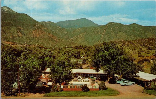 Avon Village Motel Manitou Springs CO Postcard PC370