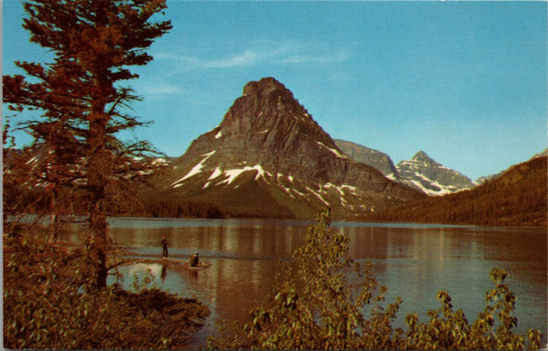 Two Medicine Lake in Glacier National Park Postcard PC369