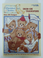 1998 Cherished Teddies Iron-On Transfers Book New Unused F11