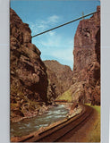 Royal Gorge Suspension Bridge Canon City CO Postcard PC362