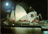 The Moon Over Sydney Opera House Postcard PC387