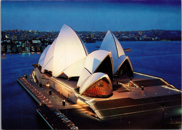 Famous Sydney Opera House at Dusk Postcard PC387