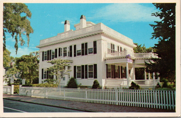 Daniel Fisher House Edgartown MA Postcard PC387