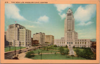 The New Los Angeles Civic Center Postcard PC386