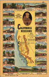 California Missions Postcard PC384