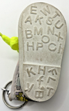 Vintage Comic Print Shoe Keychain/Coin Bag B-4