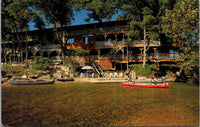 River's Edge Bed & Breakfast Resort Jack's Fork River Eminence MO Postcard PC437