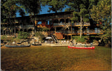 River's Edge Bed & Breakfast Resort Jack's Fork River Eminence MO Postcard PC437