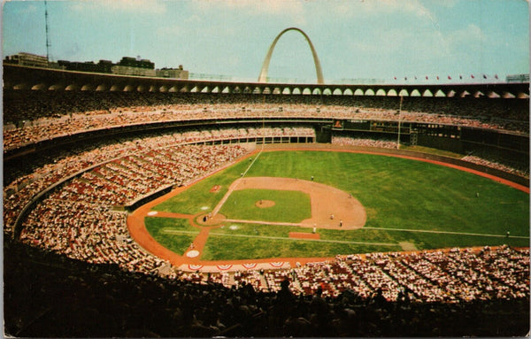 Busch Memorial Stadium St. Louis MO Postcard PC435