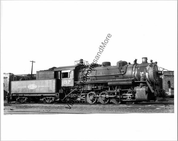 1940 Illinois Terminal Railroad Co. 37 Steam Locomotive Federal, ILL T4-51