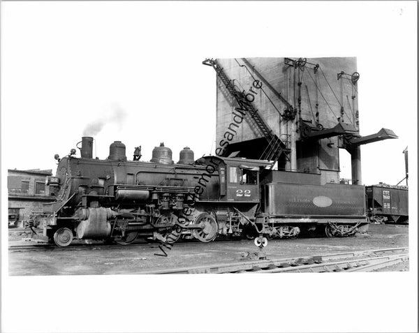 1940 Illinois Terminal Railroad Co. 22 Steam Locomotive Federal, ILL T4-44