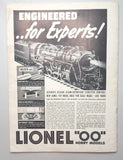 1939 Model Builder Magazine April Lionel Model Railroad Train Building M523