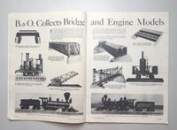 1938 Model Builder Magazine October Lionel Model Railroad Train Building M521