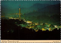Gatlinburg Tennessee Glows at Night Postcard PC402