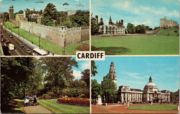 Cardiff Locations Postcard PC402
