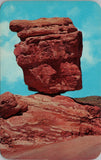 World Famous Balanced Rock in the Garden of the Gods CO Postcard PC395