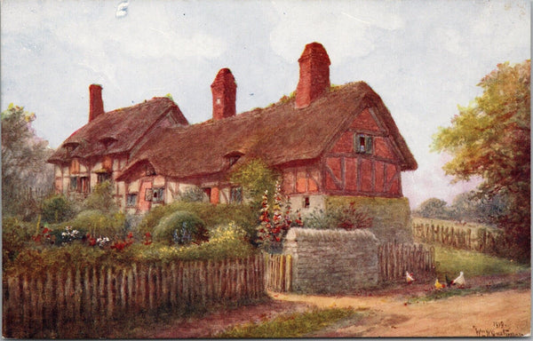 Anne Hathaway's Cottage Stratford-on-Avon Postcard PC365