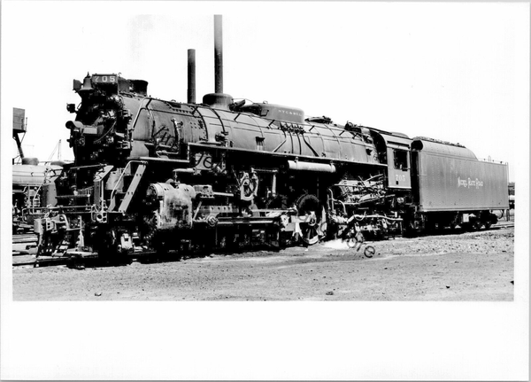 Vintage Nickel Plate Railroad 705 Steam Locomotive T3-544