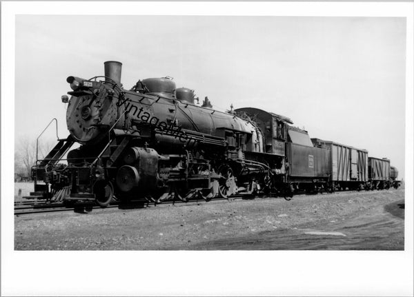 Vintage Burlington Route Railroad 5125 Steam Locomotive T3-518