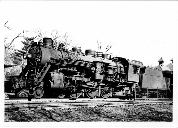 Vintage Boston and Maine Railroad 3702 Steam Locomotive T3-522