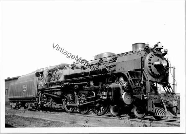 Vintage Boston and Maine Railroad 3719 Steam Locomotive T3-529