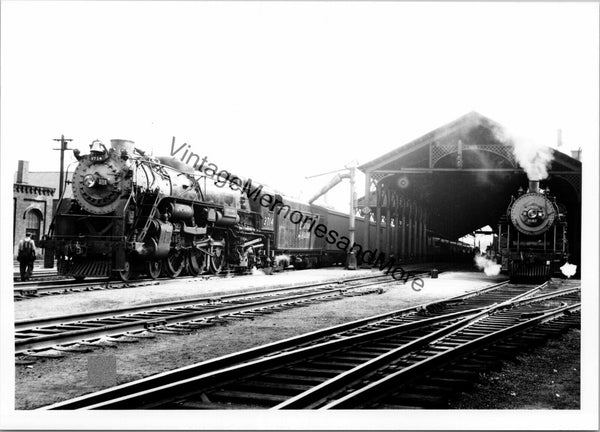 Vintage Boston and Maine Railroad 3714 Steam Locomotive T3-527