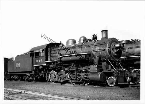 Vintage Bessemer & Lake Erie Railroad 346 Steam Locomotive T3-573