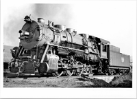 Vintage Bessemer & Lake Erie Railroad 256 Steam Locomotive T3-580