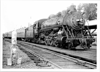 Vintage Rock Island Railroad 937 Steam Locomotive T3-564