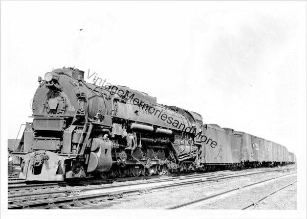 Vintage Pennsylvania Railroad 6459 Steam Locomotive T3-554