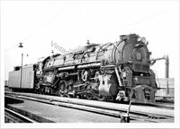 Vintage Pennsylvania Railroad 6458 Steam Locomotive T3-553