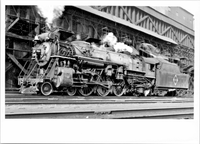 Vintage Erie Railroad 2918 Steam Locomotive T3-478