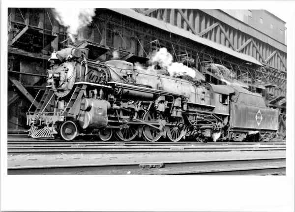 Vintage Erie Railroad 2918 Steam Locomotive T3-478