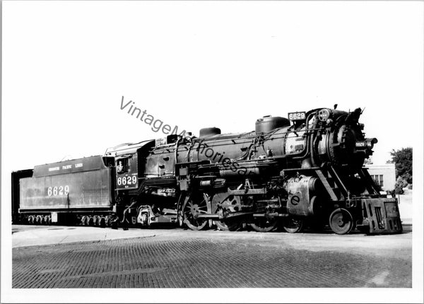 Vintage Missouri Pacific Line Railroad 6629 Steam Locomotive T3-399