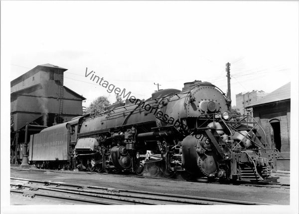 Vintage Norfolk and Western Railroad 2185 Steam Locomotive T3-420