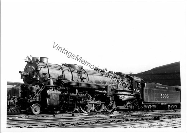 Vintage Missouri Pacific Line Railroad 5335 Steam Locomotive T3-409