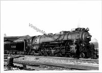 Vintage Missouri Pacific Line Railroad 5344 Steam Locomotive T3-411