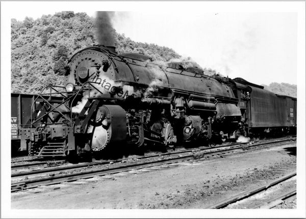 Vintage Norfolk and Western Railroad 2178 Steam Locomotive T3-419