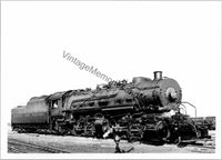 Vintage Norfolk and Western Railroad 1467 Steam Locomotive T3-416