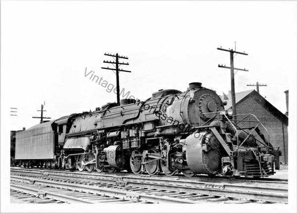 Vintage Norfolk and Western Railroad 2169 Steam Locomotive T3-415