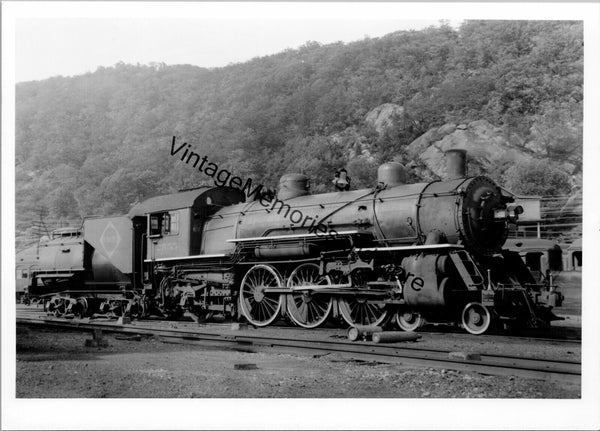 Vintage Erie Railroad 2555 Steam Locomotive T3-474