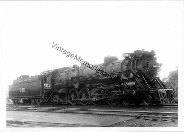 Vintage Missouri Pacific Line Railroad 5311 Steam Locomotive T3-403