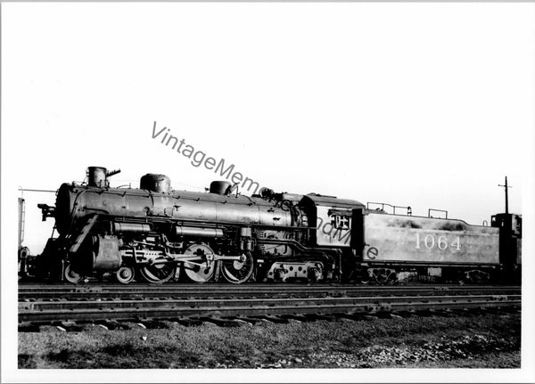 Vintage Frisco Line Railroad 1064 Steam Locomotive T3-491