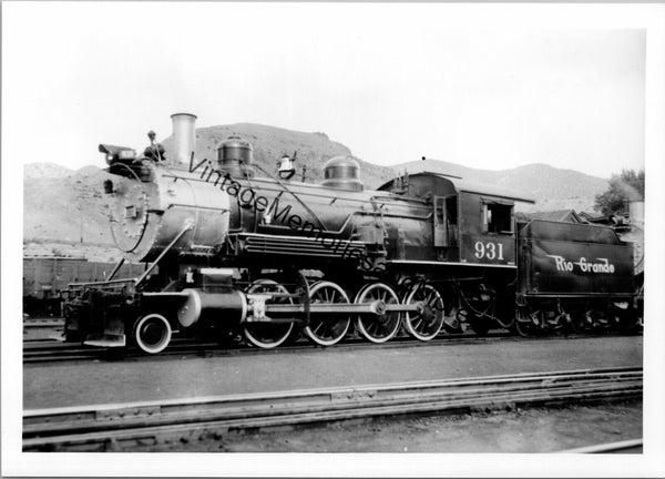 Vintage Rio-Grande Railroad 931 Steam Locomotive T3-503