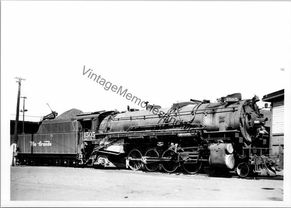 Vintage Rio-Grande Railroad 1505 Steam Locomotive T3-495