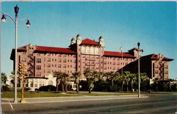 Hotel Galvez at Galveston TX Postcard PC392
